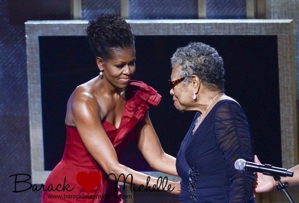 maya angelou and michelle obama bet honors